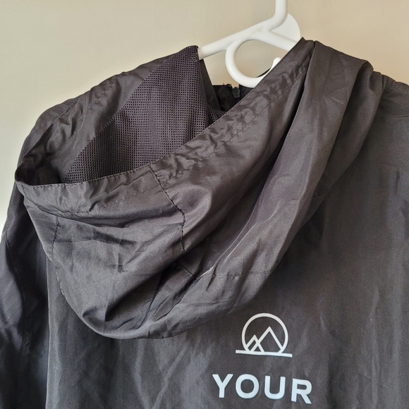 Lord's Prayer Hooded Lightweight Full Zip Windbreaker Unisex XXL - Picture 6 of 15